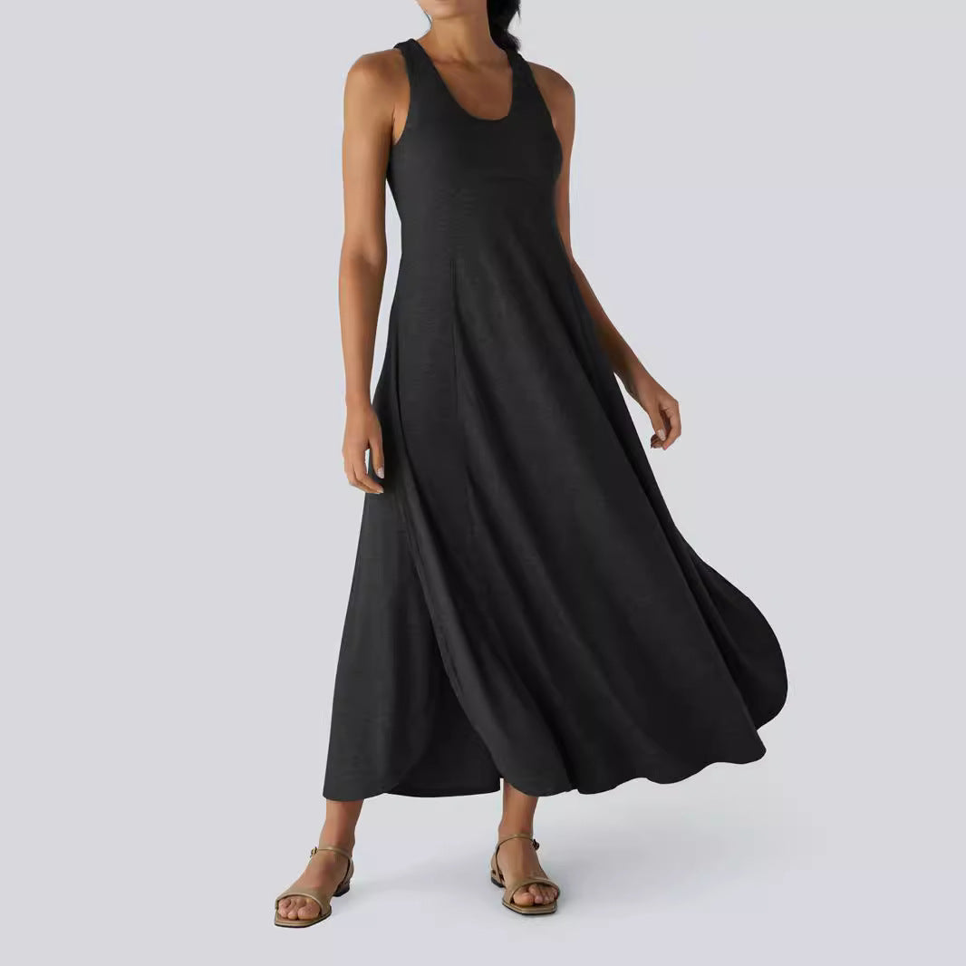 Damen Maxikleid im A-Linien-Schnitt Sovae