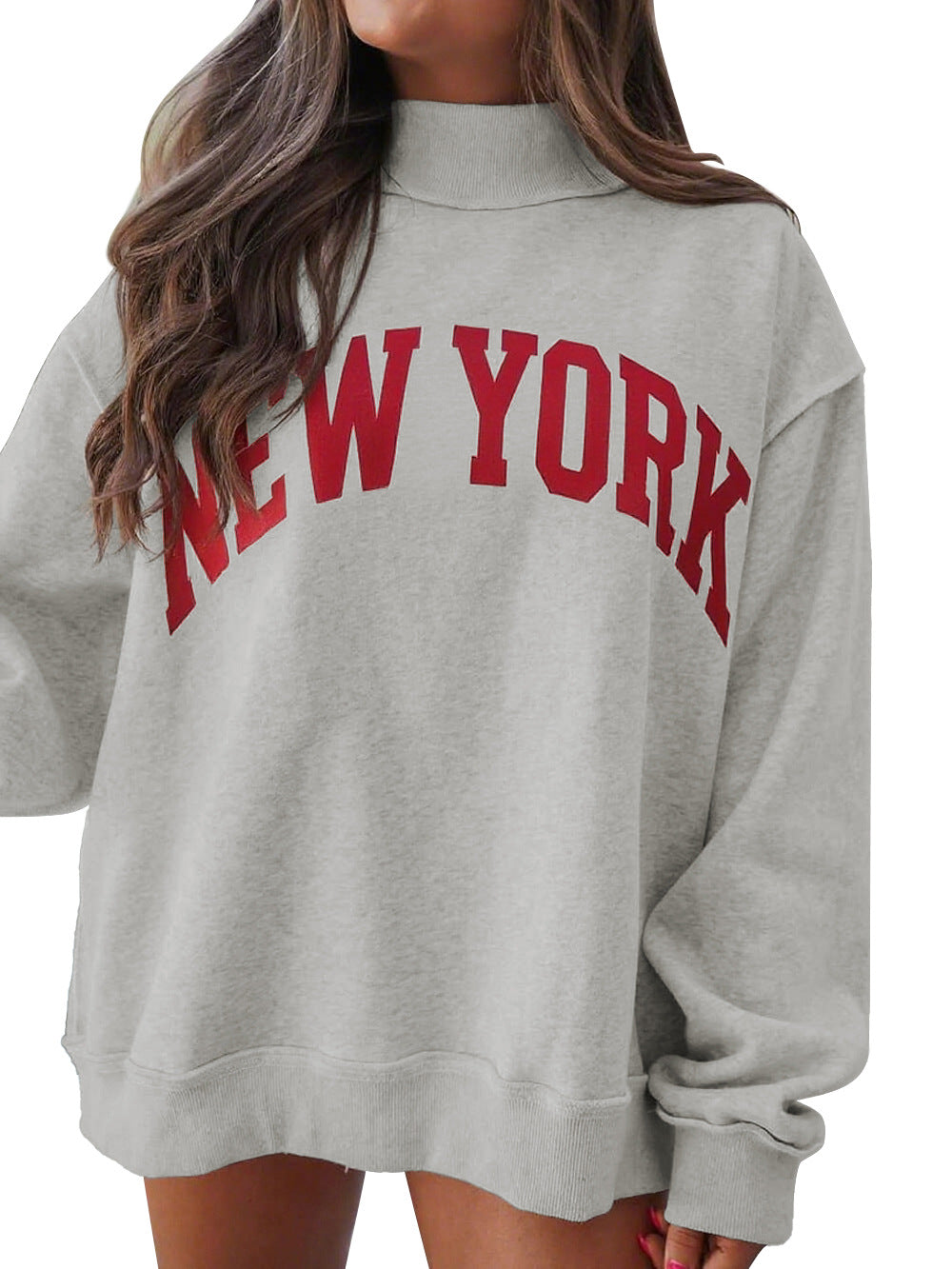Damen gemütlicher Oversized Pullover Sovae