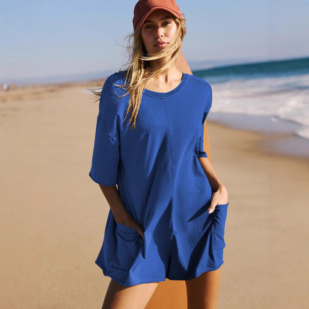 Damen Strandkleid Sovae