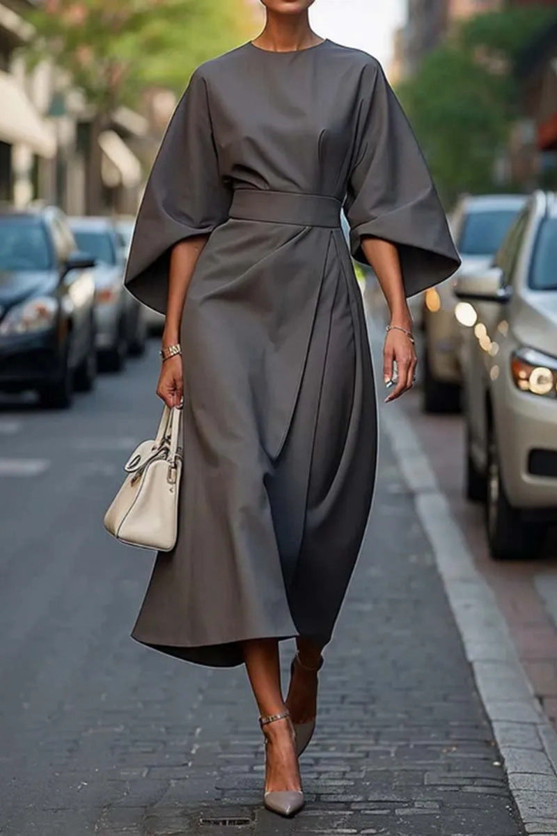 Damen Sommerliche Midi-Kleid Sovae