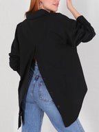 Damen lässige Hemdbluse Sovae