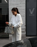 Damen Gemütlicher Fleece-Jumpsuit mit praktischen Taschen Sovae