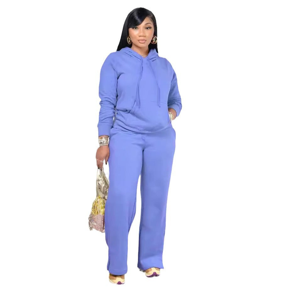 Damen entspannter Hooded Sweatsuit Sovae