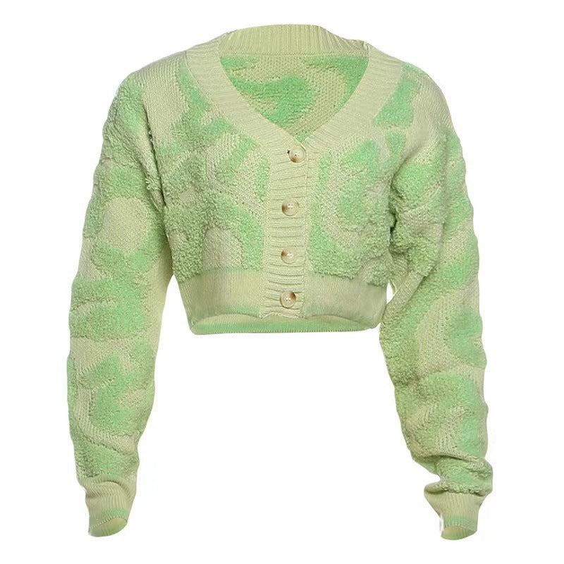 Damen cropped Sweater Sovae