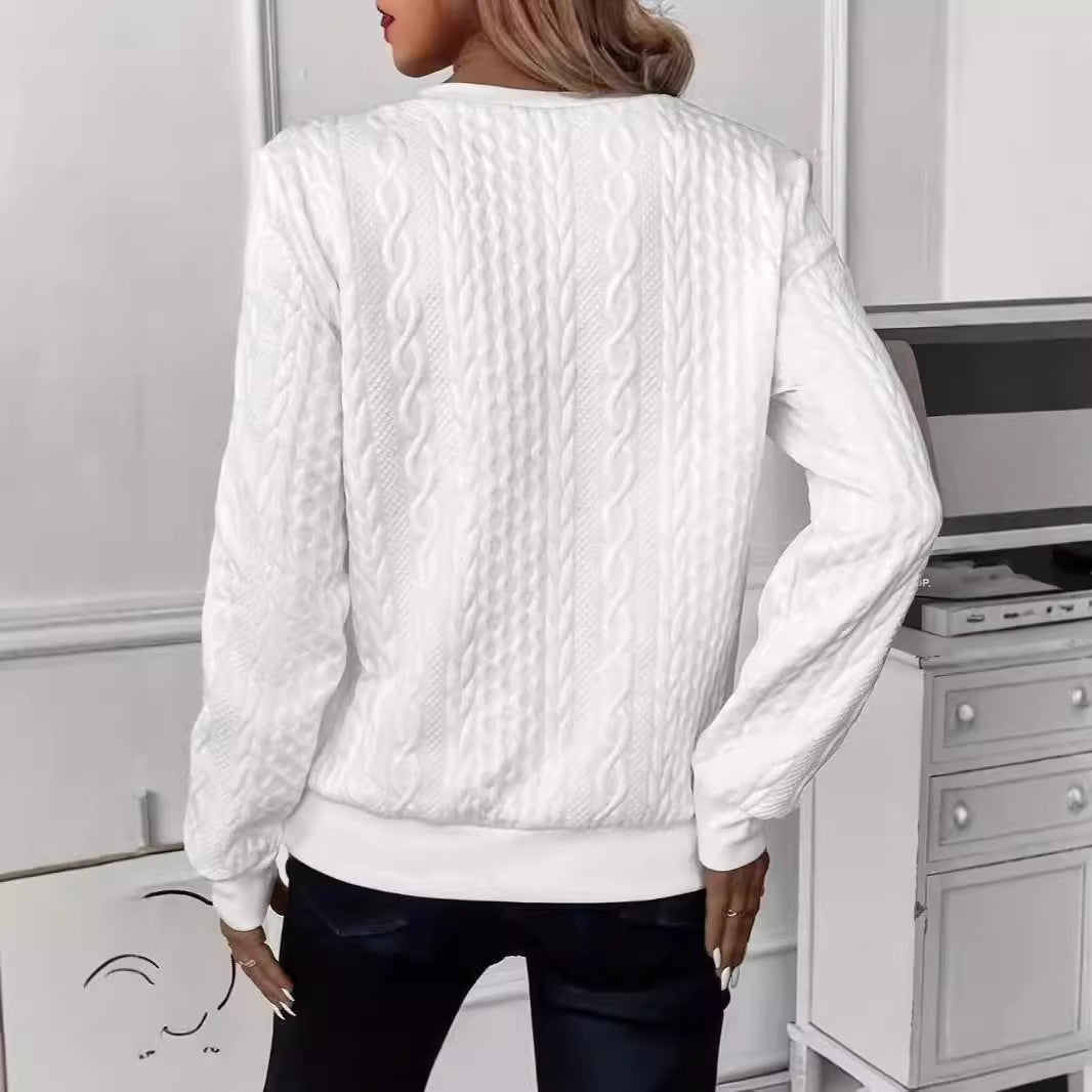 Damen Strickpullover Sovae
