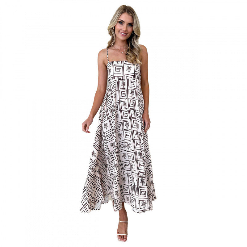 Damen Maxikleid Sovae