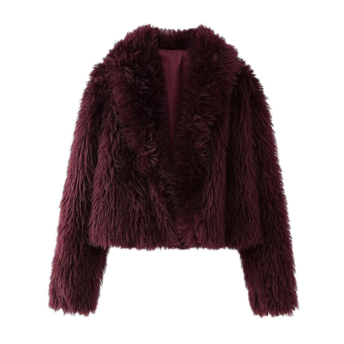 Damen Kuschelige Teddyjacke Sovae