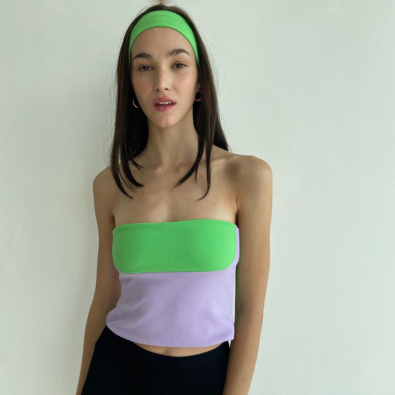 Damen strapless Top Sovae