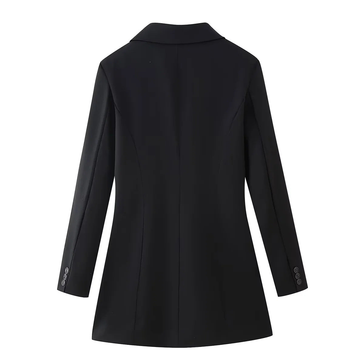 Damen elegante Blazerjacke mit tailliertem Schnitt und modernen Details Sovae
