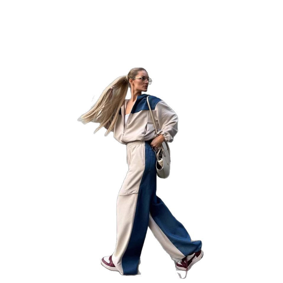 Damen Sportive Loungewear-Kombination mit funktionalen Details Sovae