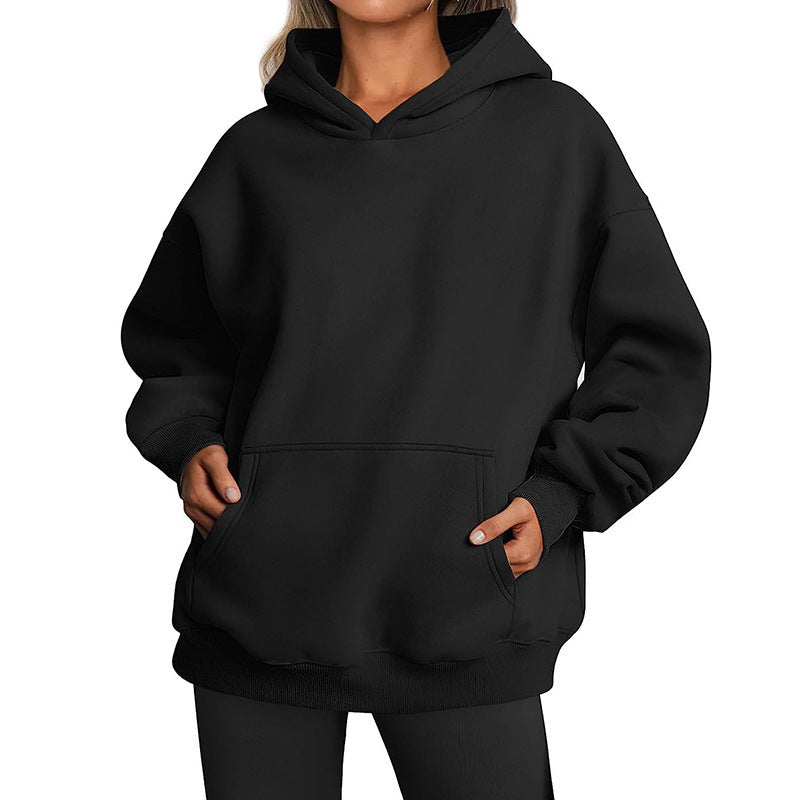 Damen oversized Kapuzenpullover Sovae