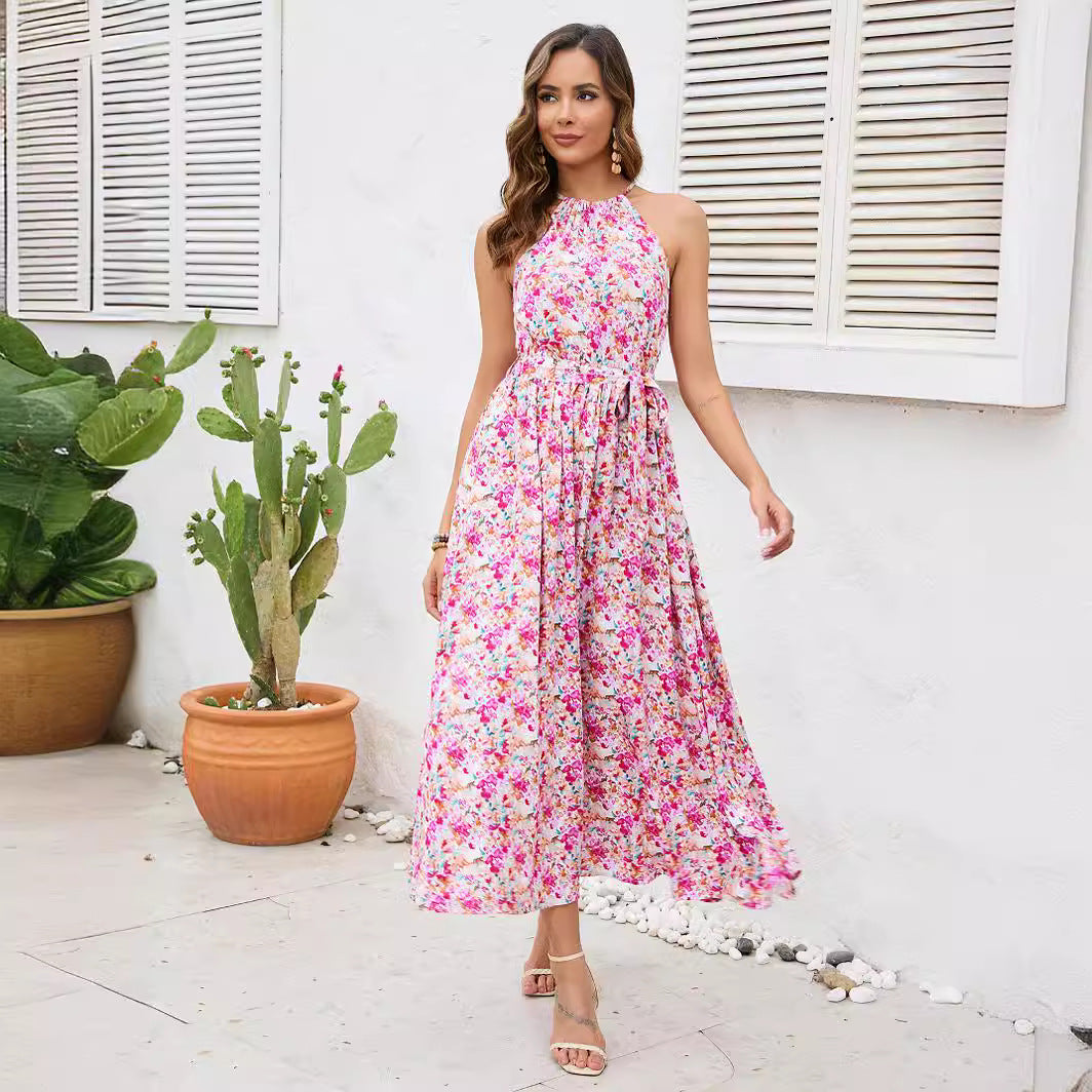 Damen Maxikleid Sovae