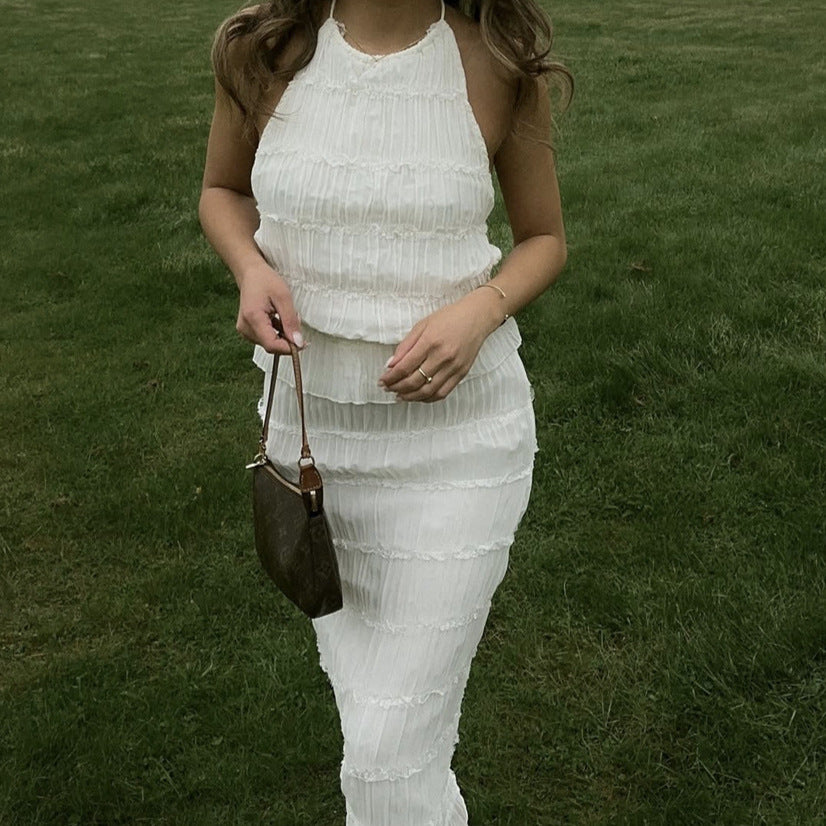 Damen Maxikleid Sovae