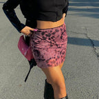 Damen Minirock im aufregenden Batikdesign Sovae