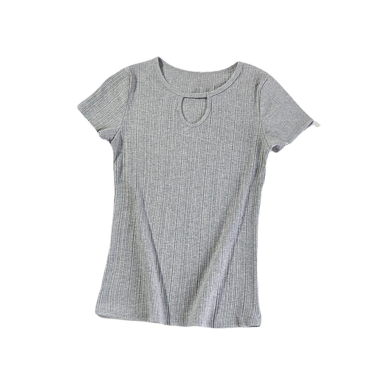 Damen модische kurzärmlige Shirt Sovae