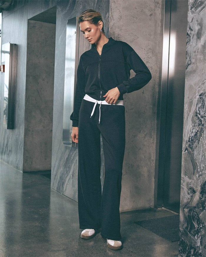 Damen Sportliches Lounge-Set mit weitem Schnitt Sovae