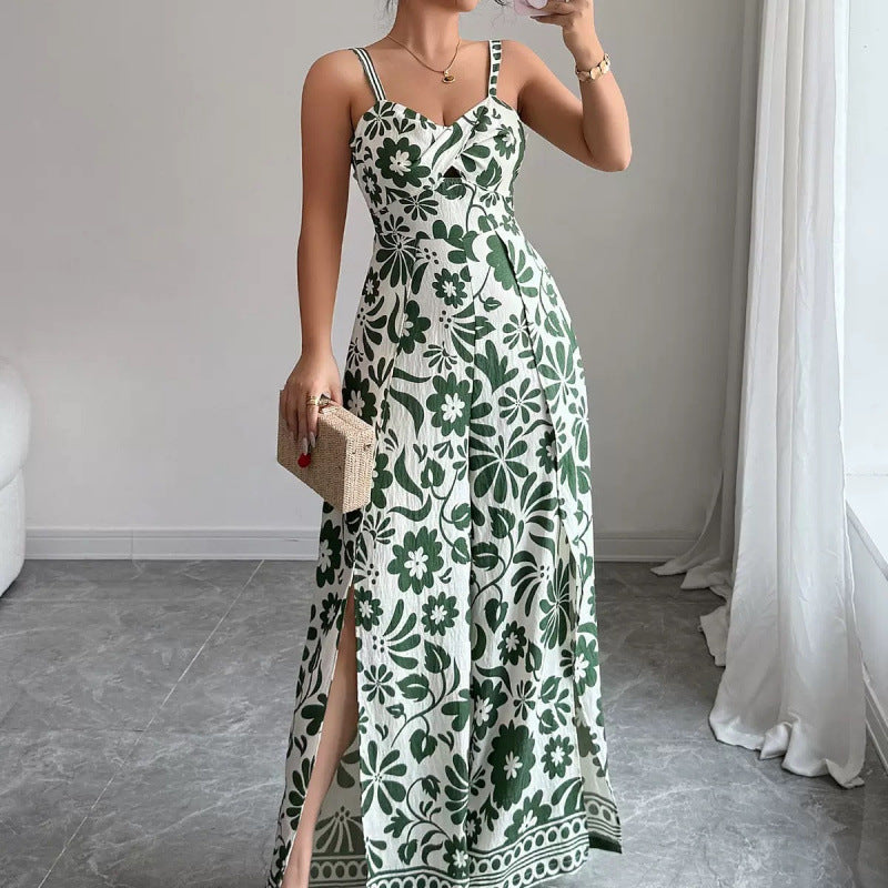 Damen Maxikleid Sovae