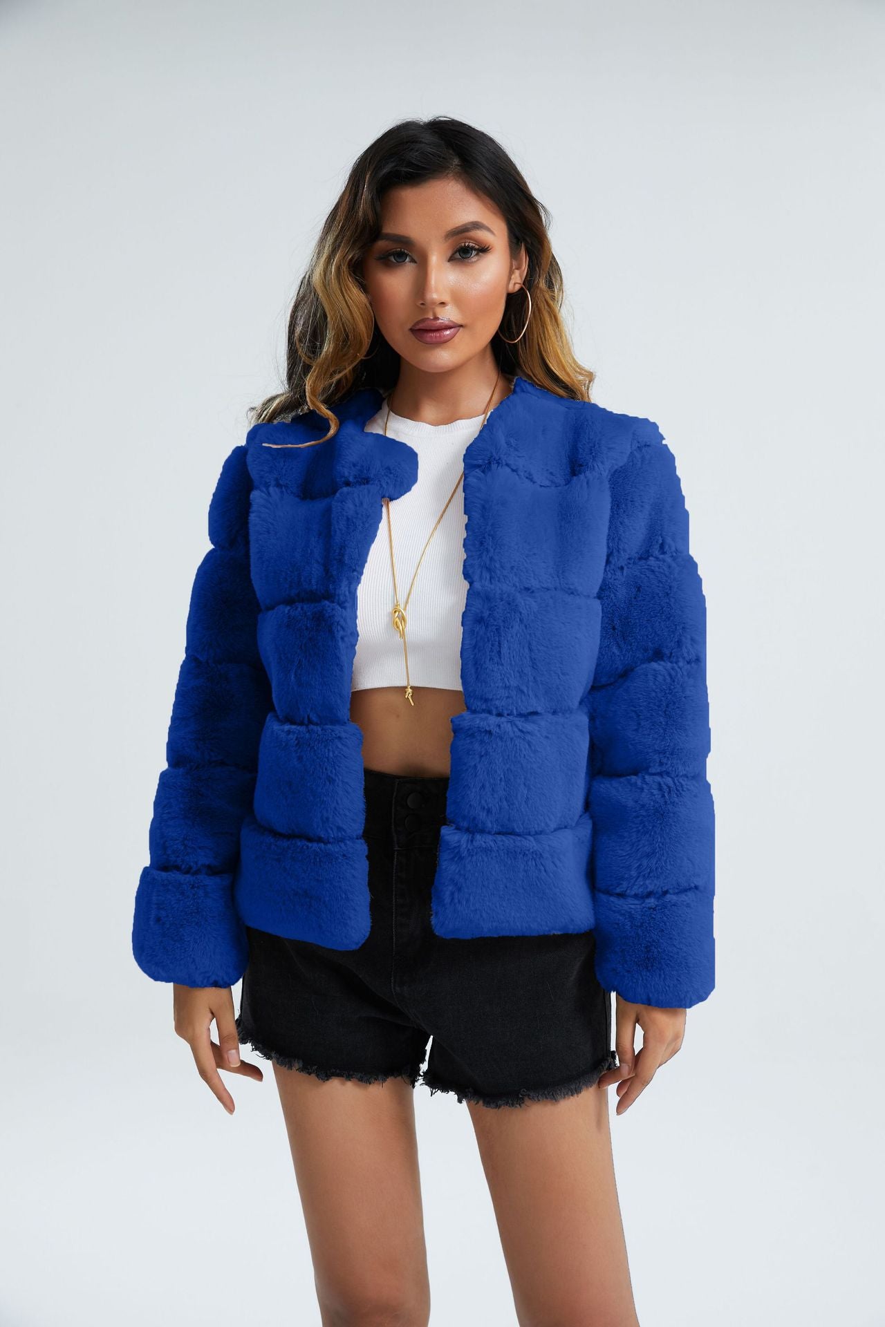 Damen modische Kuscheljacke Sovae
