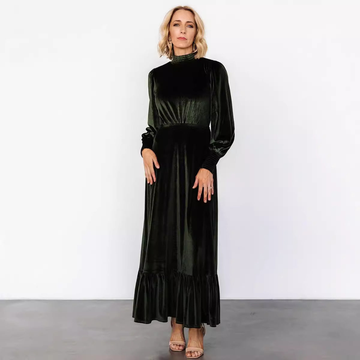 Damen Maxikleid Sovae