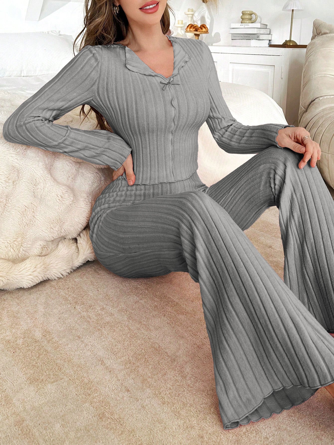 Damen Strickanzug Sovae