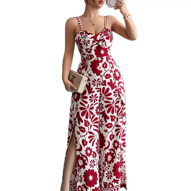 Damen Maxikleid Sovae