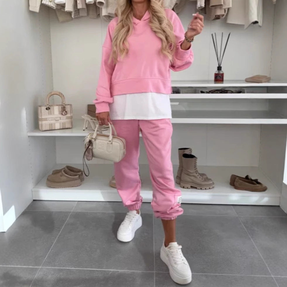 Damen lässiger und modischer Hoodie-Set Sovae