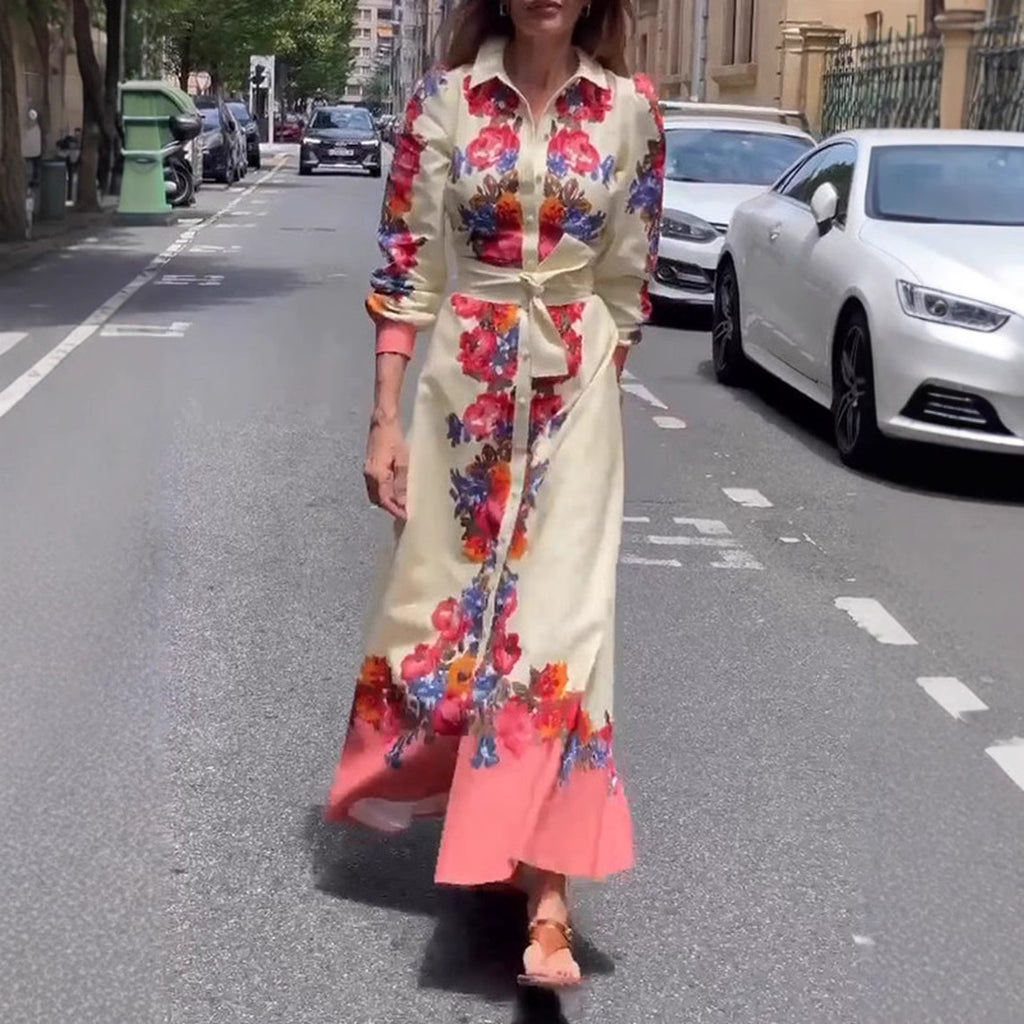 Damen Maxikleid Sovae