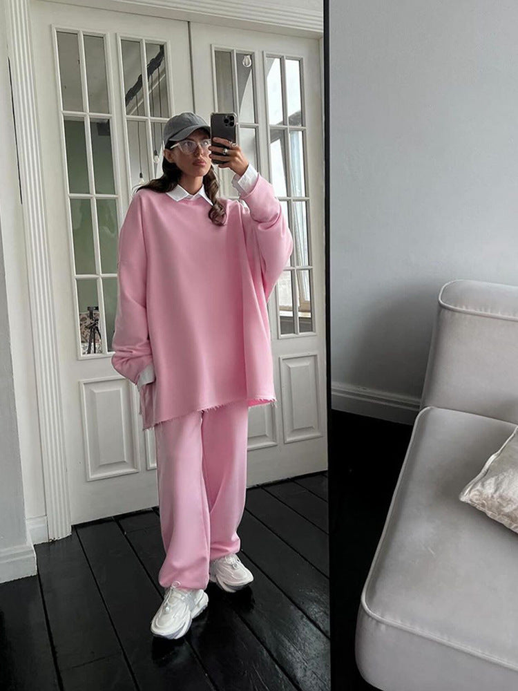 Damen Oversized Loungewear Set mit modischem Schnitt Sovae