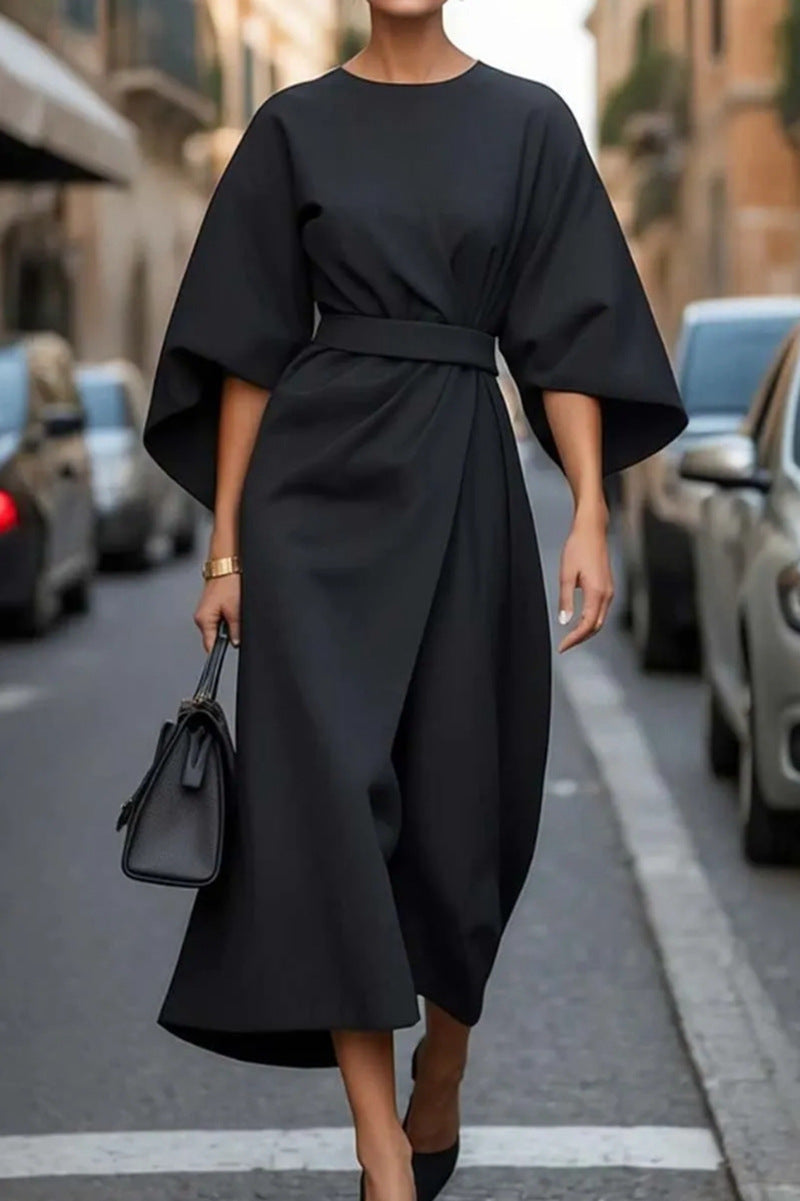Damen Sommerliche Midi-Kleid Sovae
