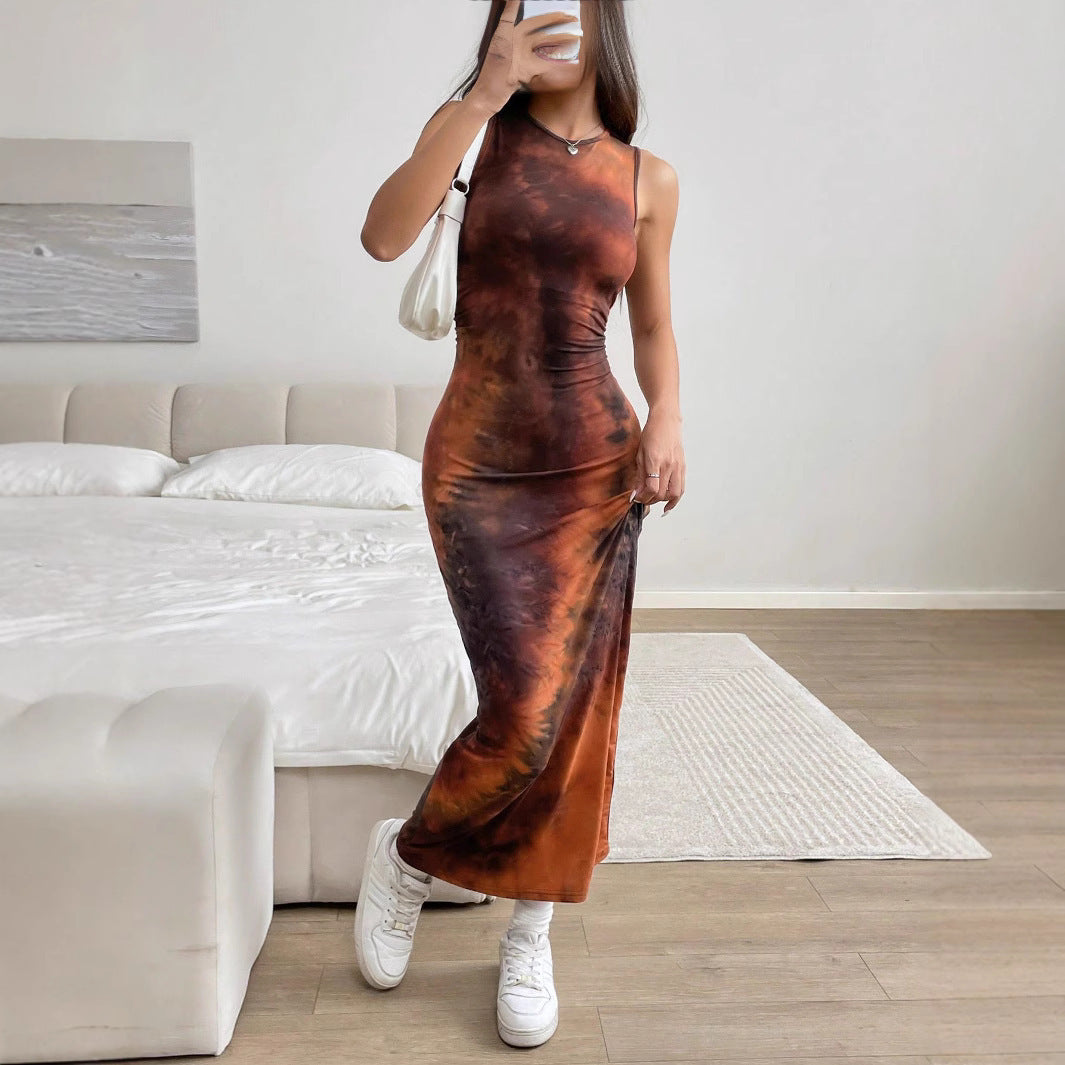 Damen Maxikleid Sovae