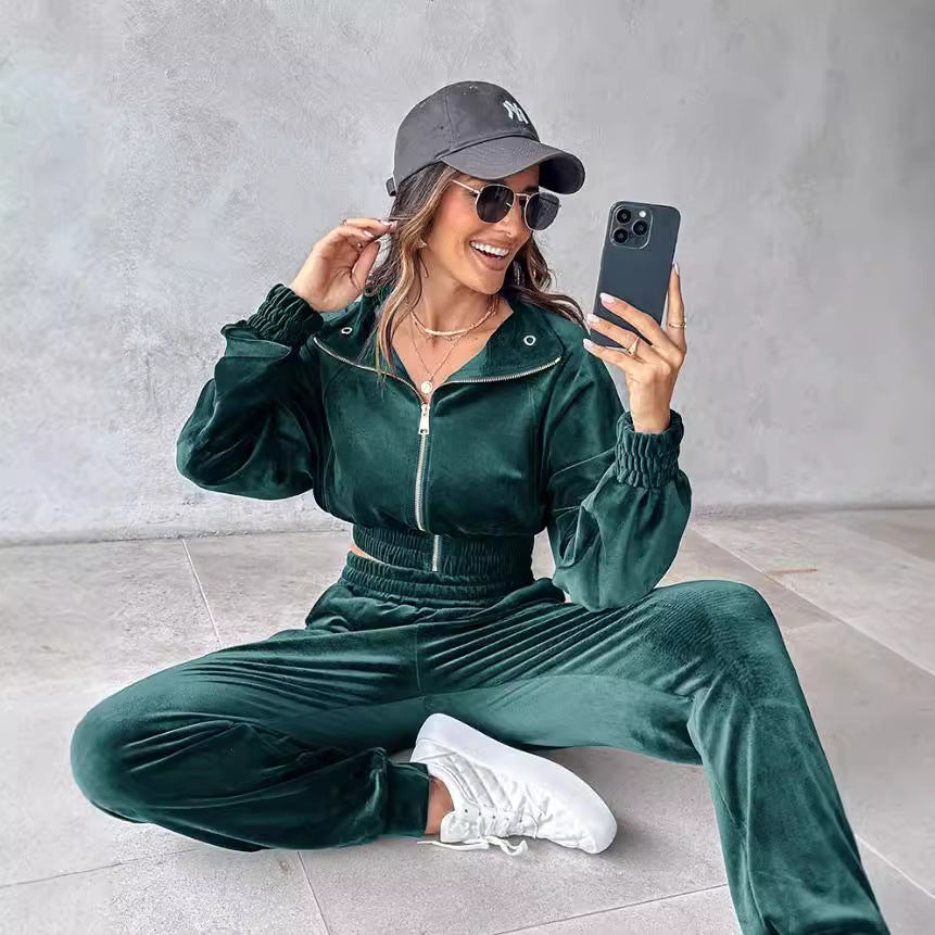Damen modisches und bequemes Sportset Sovae