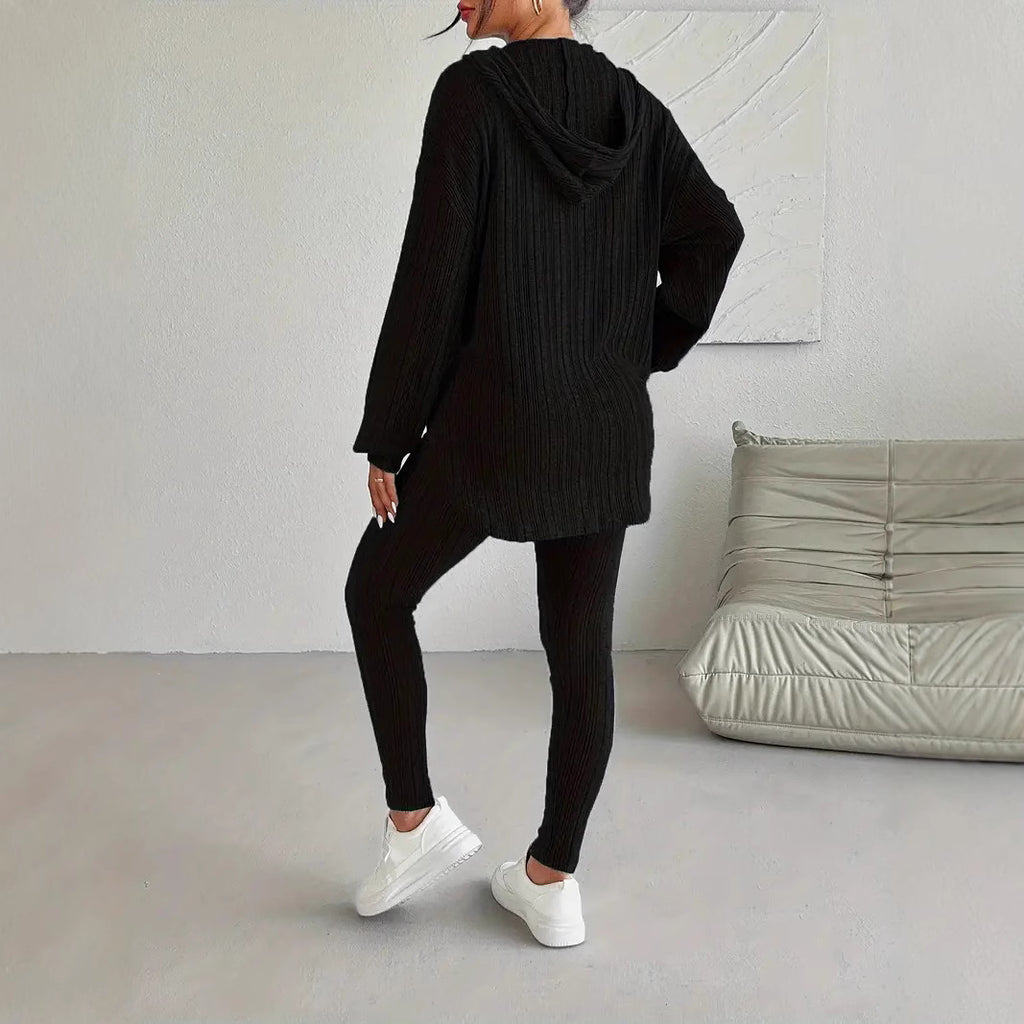 Damen gemütliches Strickset Sovae