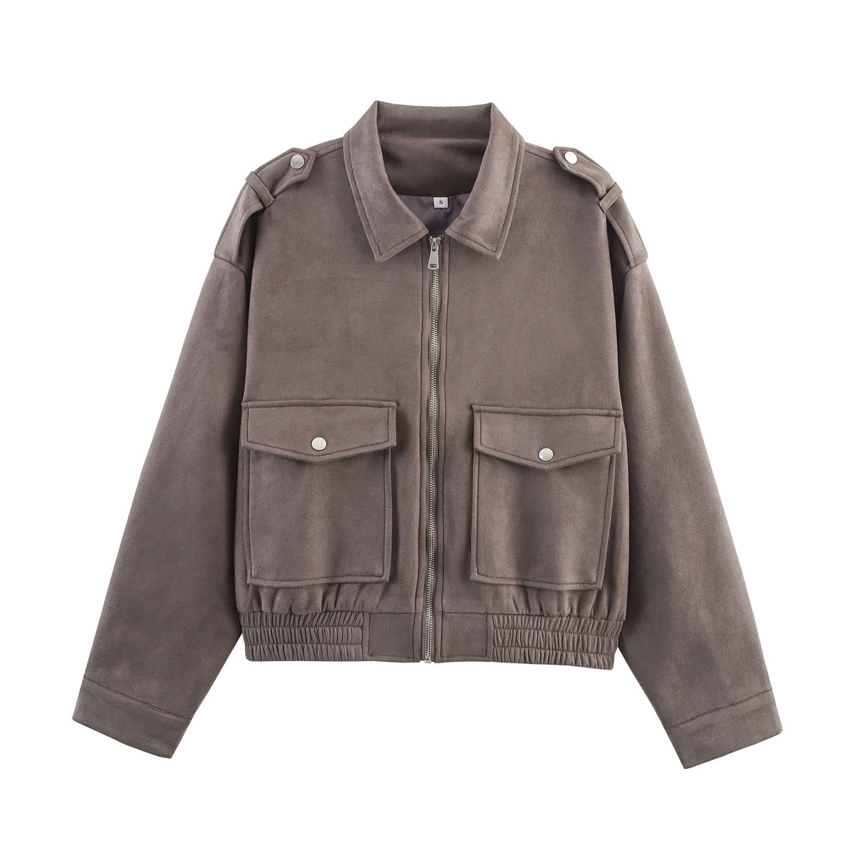 Damen Utility-Jacke mit praktischen Taschen und modernem Schnitt Sovae