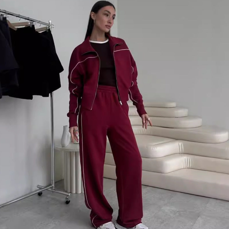 Damen Sportlichkeit Freizeitanzug Sovae