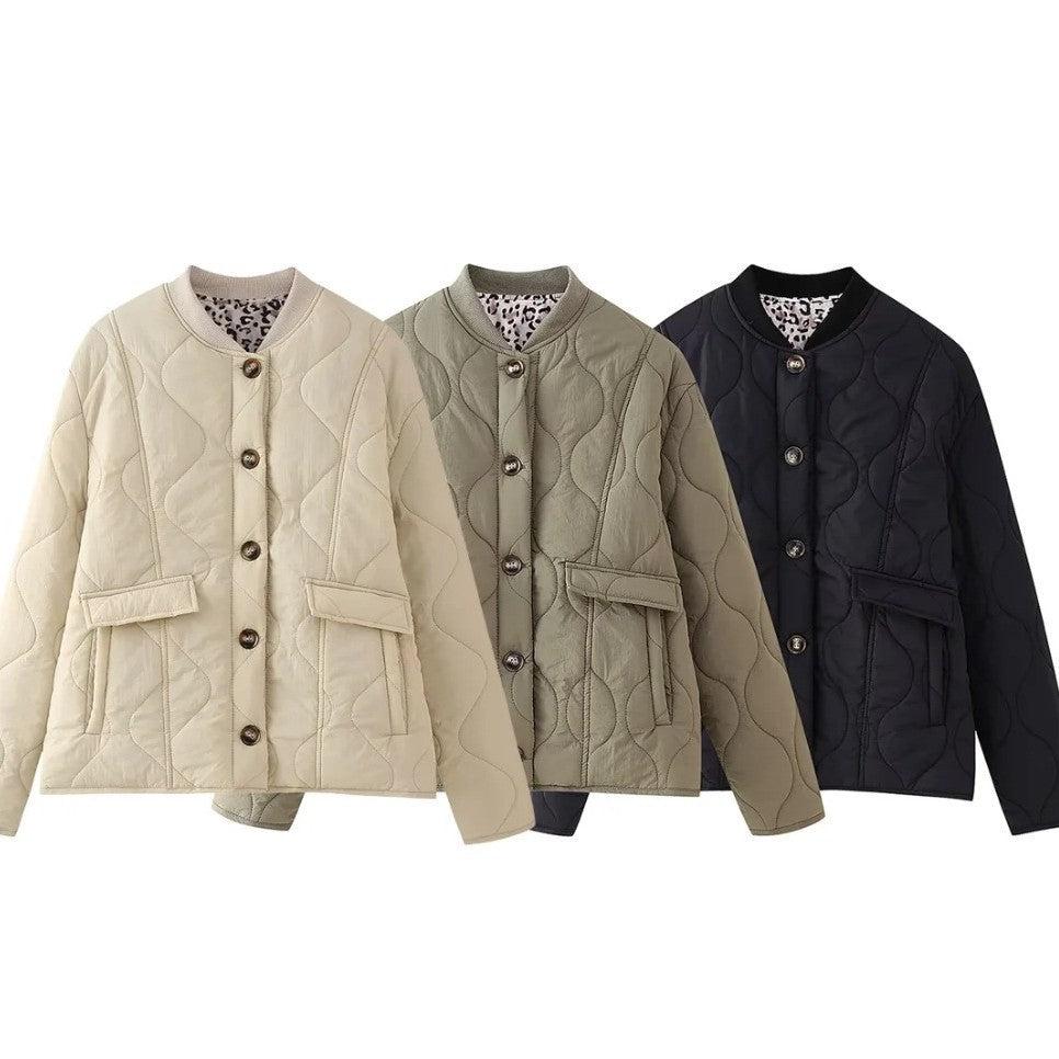 Damen Steppjacke mit praktischen Taschen Sovae