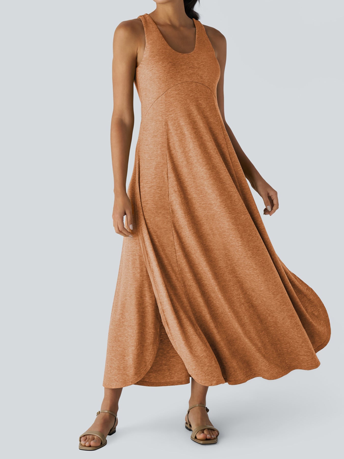 Damen Maxikleid im A-Linien-Schnitt Sovae