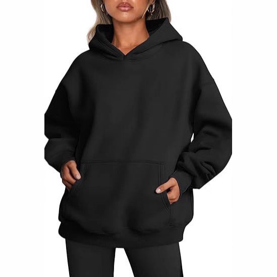 Damen kuscheliger Oversized Hoodie Sovae