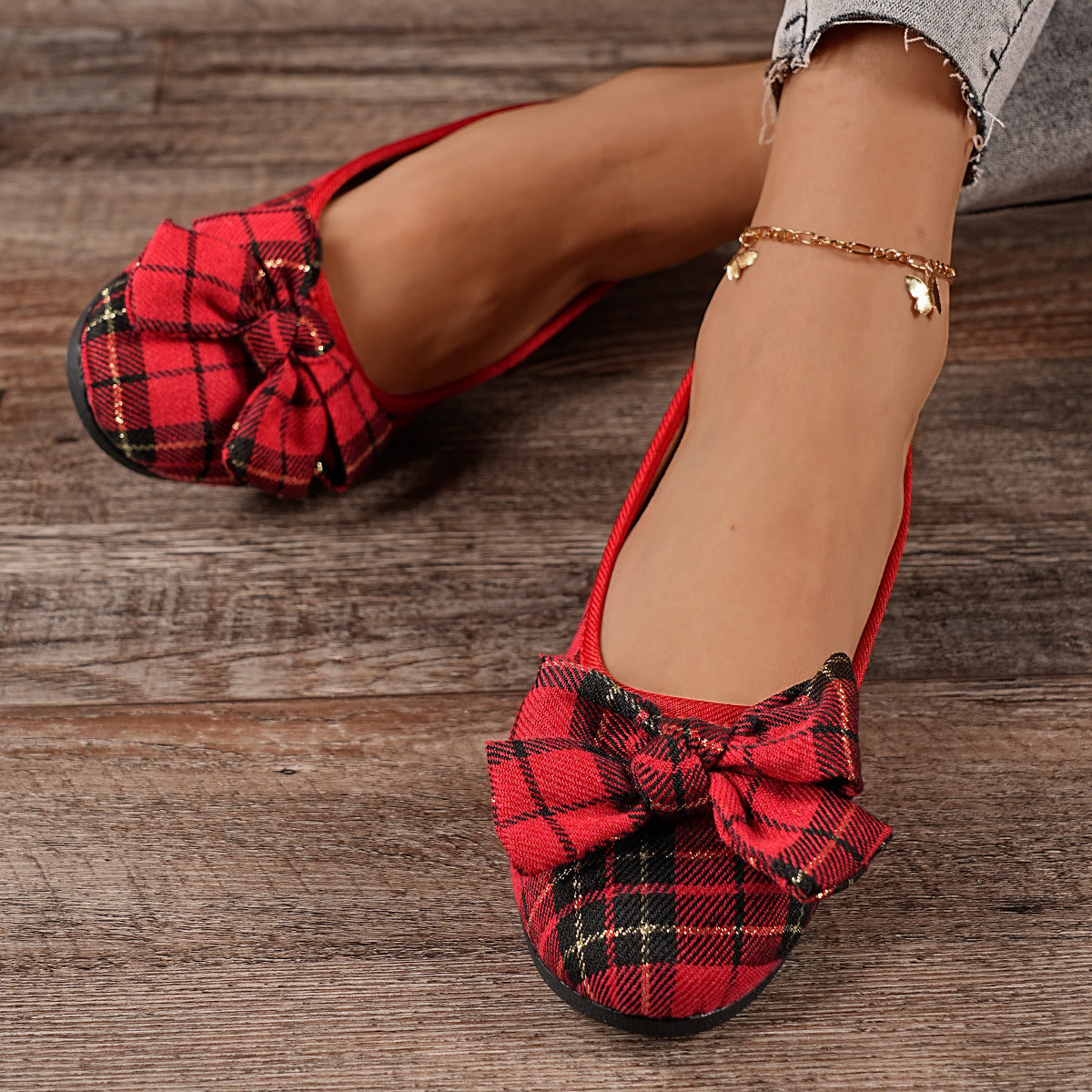 Damen Ballerinas mit charmantem Schleifen-Design Sovae