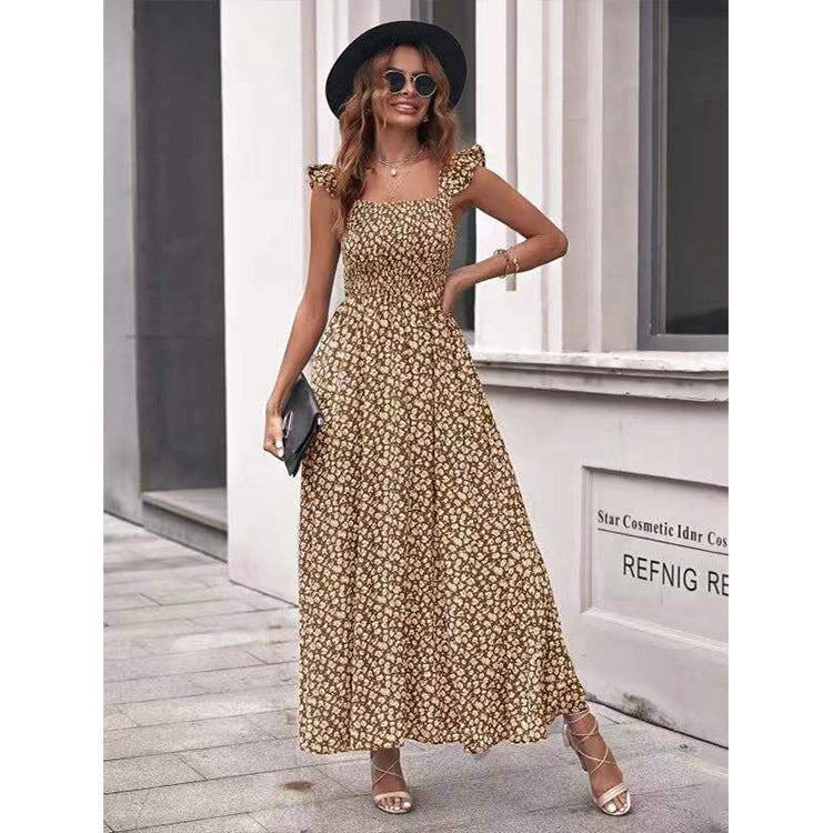 Damen Maxikleid Sovae