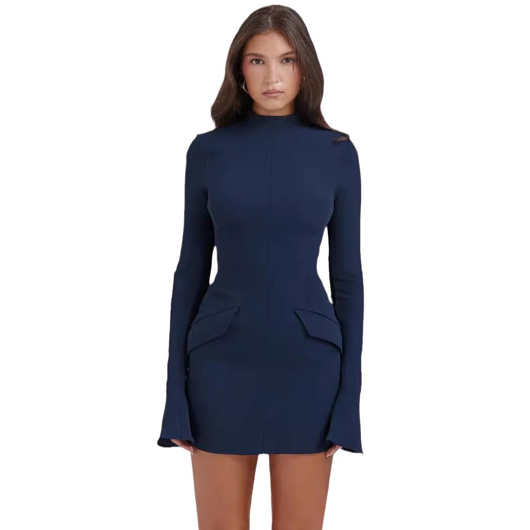 Damen Minimalkleid Sovae