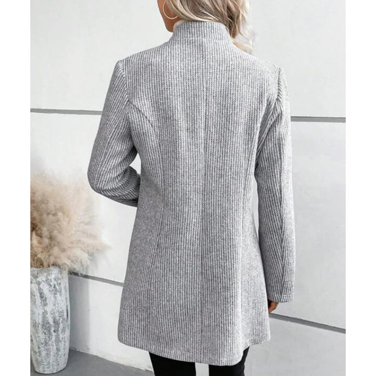 Damen eleganter Blazer mit strukturiertem Design Sovae