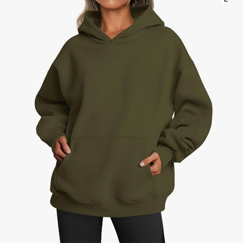 Damen oversized Kapuzenpullover Sovae