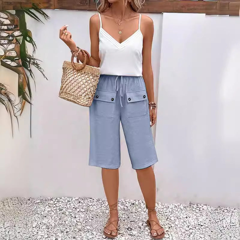 Damen lässige Sommer Shorts Sovae