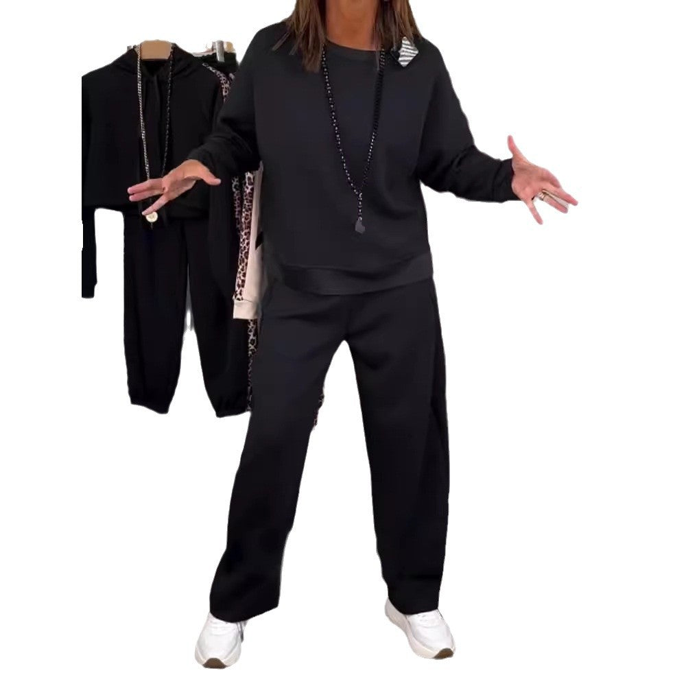 Damen lässiger Sweatpants mit weitem Schnitt Sovae