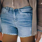 Damen Denim-Shorts Sovae