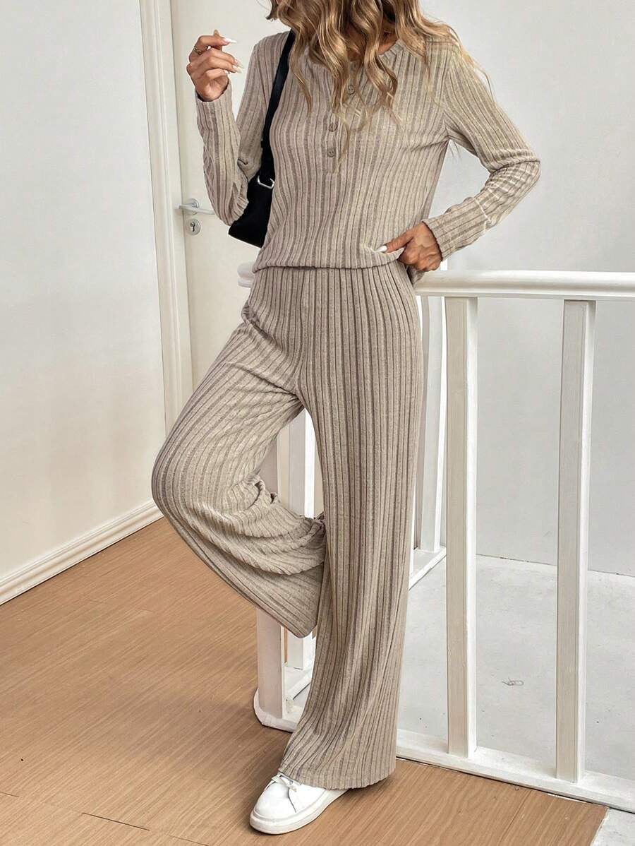 Damen gemütliches Strickset Sovae