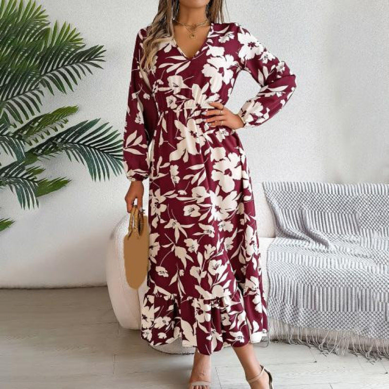 Damen Maxikleid Sovae