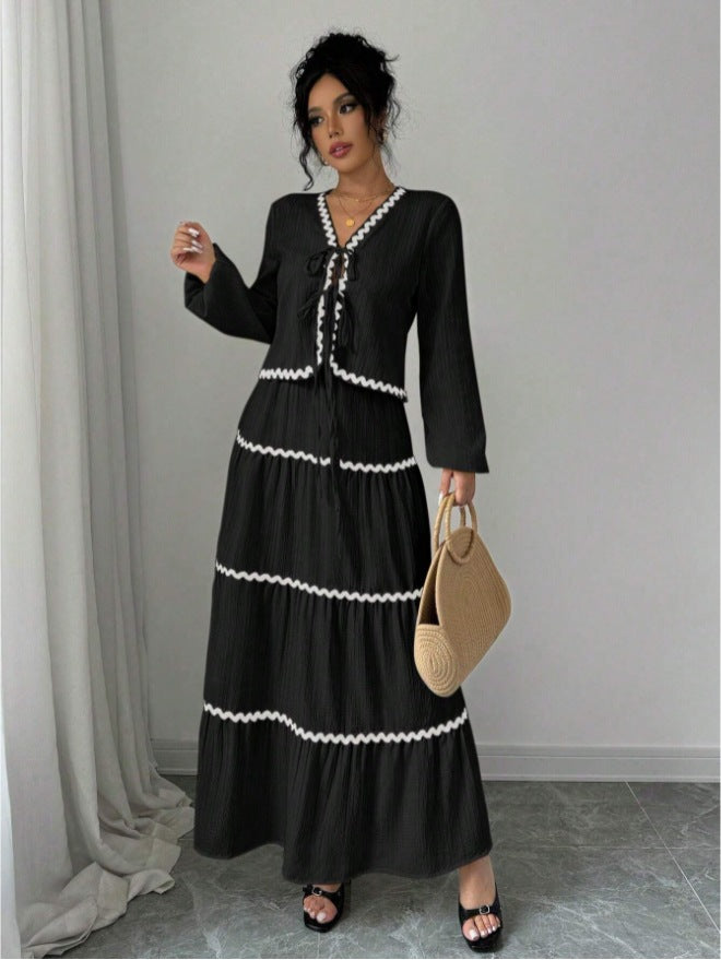 Damen Maxikleid Sovae