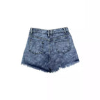 Damen Modische Denim-Shorts mit kreativen Taschen Sovae