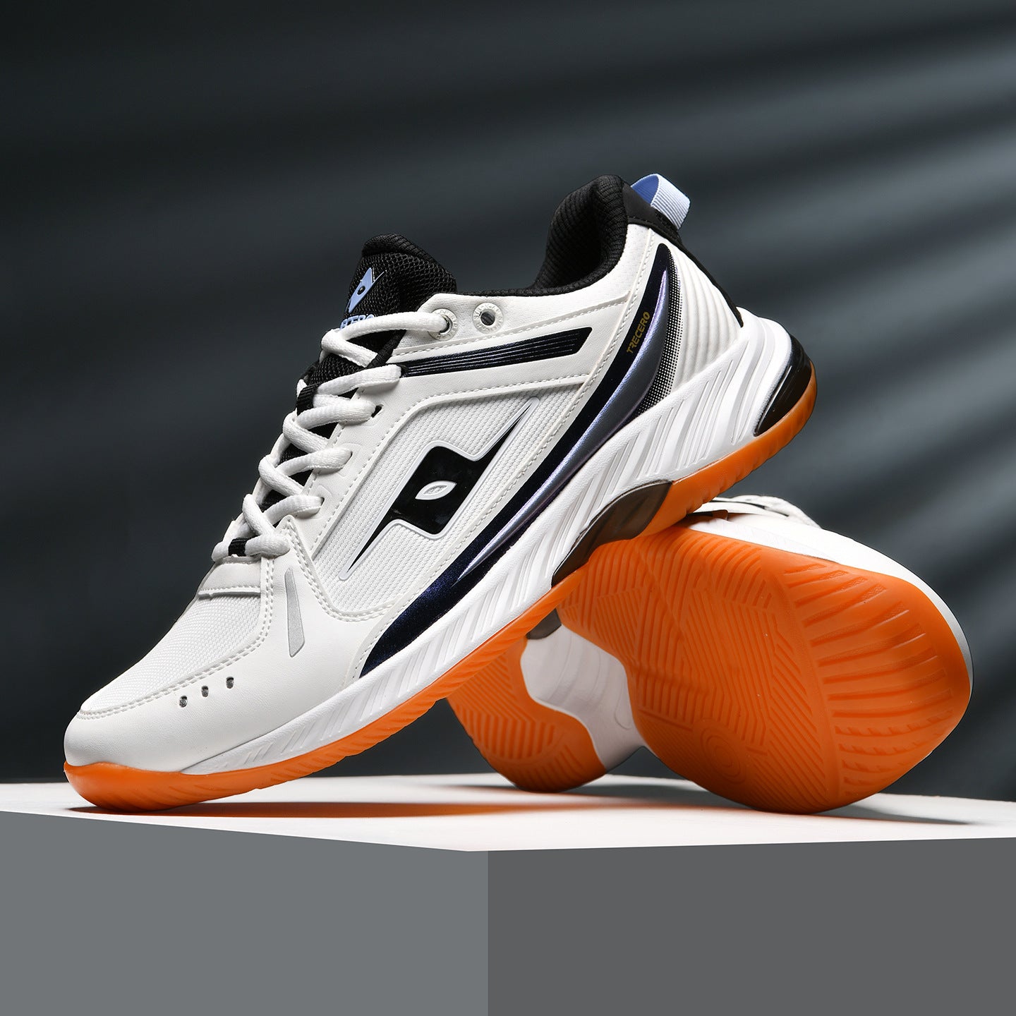 Damen Sportliche Hallenschuhe mit rutschfester Sohle und atmungsaktiver Konstruktion Sovae